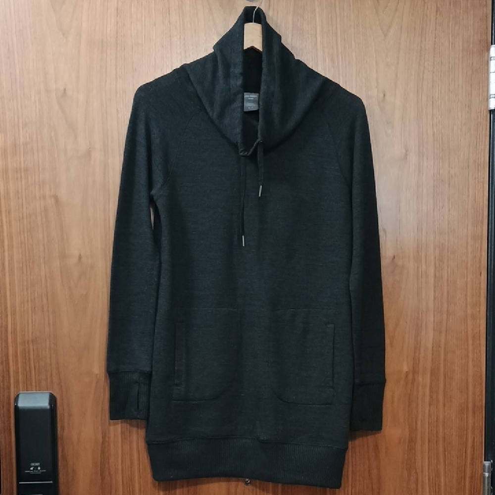 3/$15 Joe Fresh Charcoal Cowl Neck Long Active Sweater S